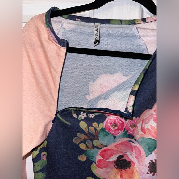 Harper and Bay maternity and nursing dress floral knee length small - Picture 3 of 3